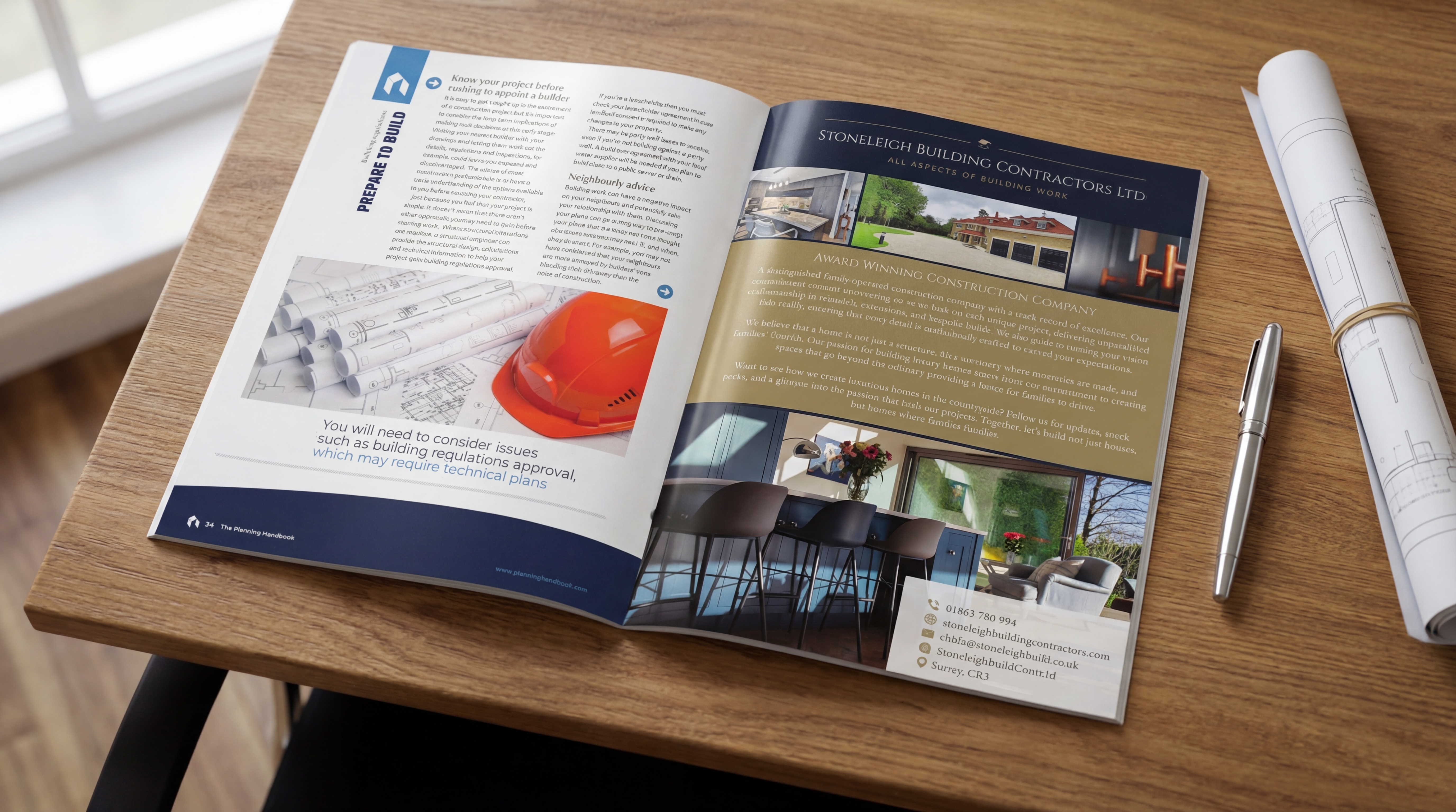 Get featured in our planning handbooks